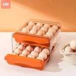 ORGANIZADOR DE HUEVO ACRILICA DE 2 NIVELES