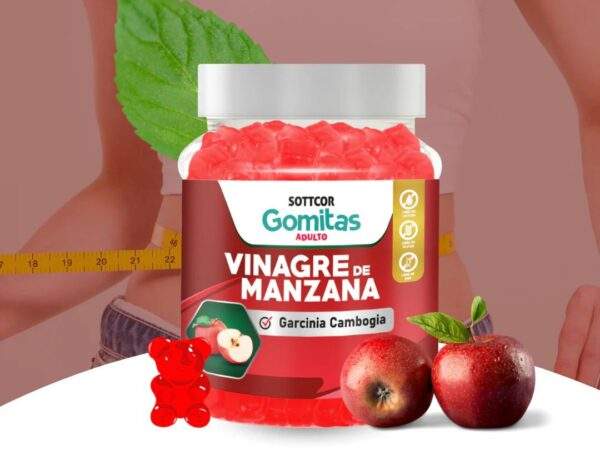 GOMITAS DE VINAGRE DE MANZANA 