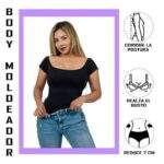 FAJA BODY MODELADOR MANGA CORTA - Imagen 5