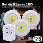 SET DE 3 LUCES LED