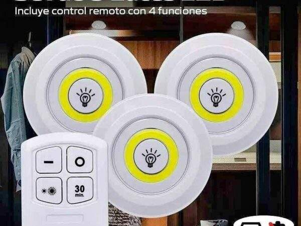 SET DE 3 LUCES LED