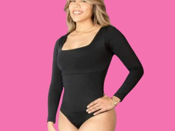 FAJA MOLDEADOR MANGA LARGA CUELLO REDONDO