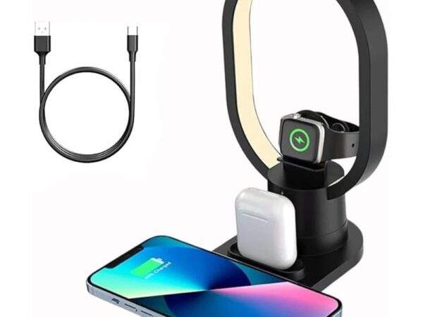 CARGADOR INALAMBRICO 4 EN 1
