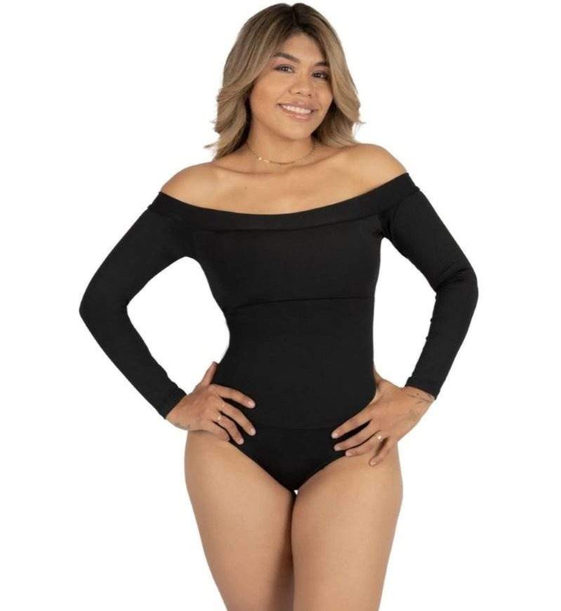 Faja body moldeador manga larga FAJA BODY MOLDEADOR MANGA LARGA - Imagen 1