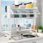 ESCURRIDOR DE PLATOS PARA FREGADERO CON TAPA - Imagen 3