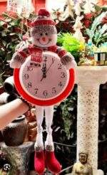 RELOJ NAVIDEÑO DE PATILARGAS 🕰️⛄ - Imagen 2