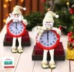 RELOJ NAVIDEÑO DE PATILARGAS 🕰️⛄ - Imagen 3