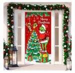 FUNDA NAVIDEÑA DE PUERTA GRANDE 🎄🎅🏻