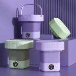 MINI LAVADORA PLEGABLE DE 9 LITROS CALIDAD PREMIUM  - Imagen 4