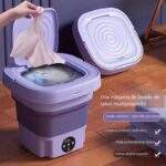 MINI LAVADORA PLEGABLE DE 9 LITROS CALIDAD PREMIUM 