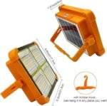 LAMPARA FOCO CON PANEL SOLAR IPS - Imagen 4