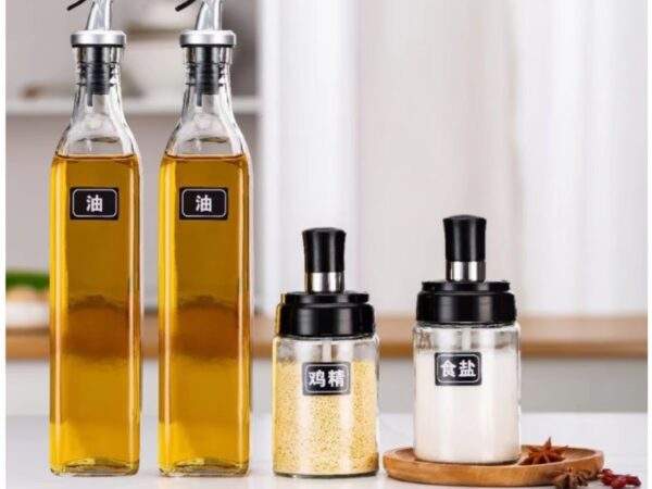 DUO CONDIMENTERO Y DISPENSADOR DE ACEITE