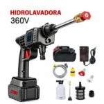 HIDROLAVADORA INALÁMBRICA 360V DE DOBLE BATERÍA