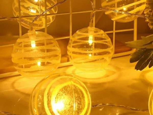 TIRA DE LUCES ESFERA