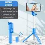 PALO SELFIE CON LUZ Y BLUETOOH  - Imagen 2