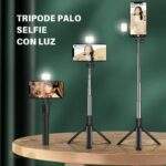 PALO SELFIE CON LUZ Y BLUETOOH 