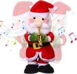 MUÑECOS NAVIDEÑOS MUSICALES CON REPETIDOR DE VOZ - Imagen 5