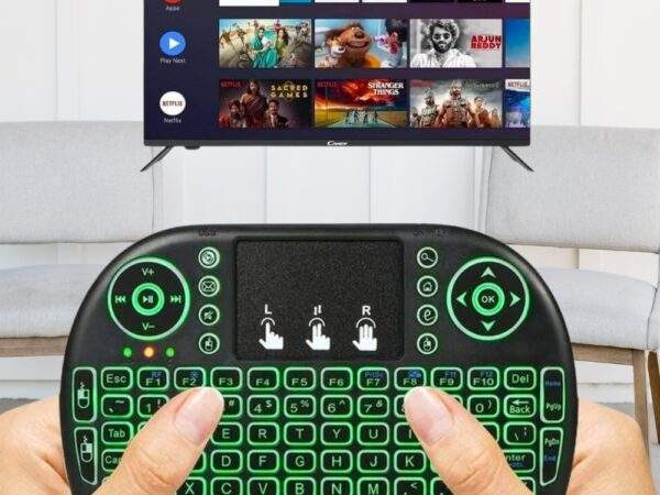 TECLADO INALÁMBRICO PARA TV - RGB