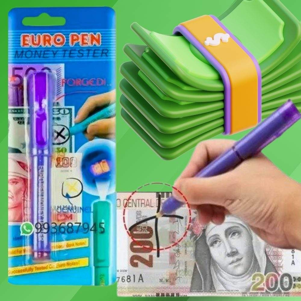 TAMAÑO CATALOGO VIRTUAL (17) PLUMÓN DETECTOR BILLETE FALSO - Imagen 1