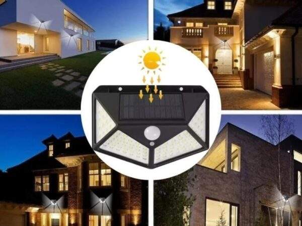 LÁMPARA SOLAR CON SENSOR