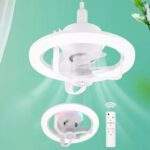 FOCO VENTILADOR CON LUZ RGB