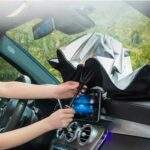 TAPA SOL PLEGABLE TIPO SOMBRILLA PARA AUTO - Imagen 2