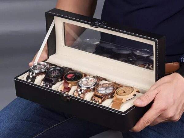 ORGANIZADOR DE RELOJ PARA 6 UND
