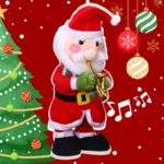 MUÑECOS NAVIDEÑOS MUSICALES CON REPETIDOR DE VOZ