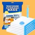 SET DE 5 BOLSAS AL VACIO CON SUCCIONADOR 