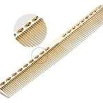 PEINE DORADO DE METAL BARBERIA - Imagen 3