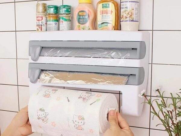 DISPENSADOR Y ORGANIZADOR DE COCINA 3 EN 1