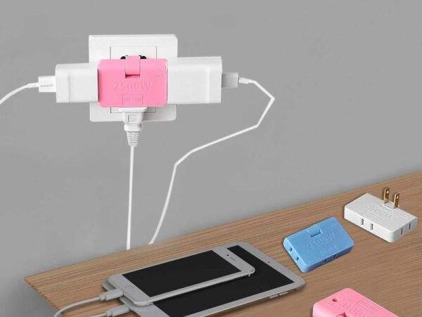 ENCHUFE MULTIPLE ROTATIVO