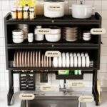 ESCURRIDOR DE PLATOS DOBLE CON TAPA - Imagen 2