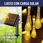 GUIRNALDAS SOLARES TIPO GOTA - Imagen 2