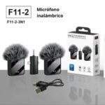 MICROFONO INALAMBRICO SOLAPA DOBLE F11-2