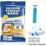 SET DE 5 BOLSAS AL VACIO CON SUCCIONADOR  - Imagen 3