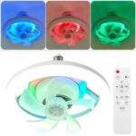 FOCO VENTILADOR CON LUZ RGB - Imagen 2