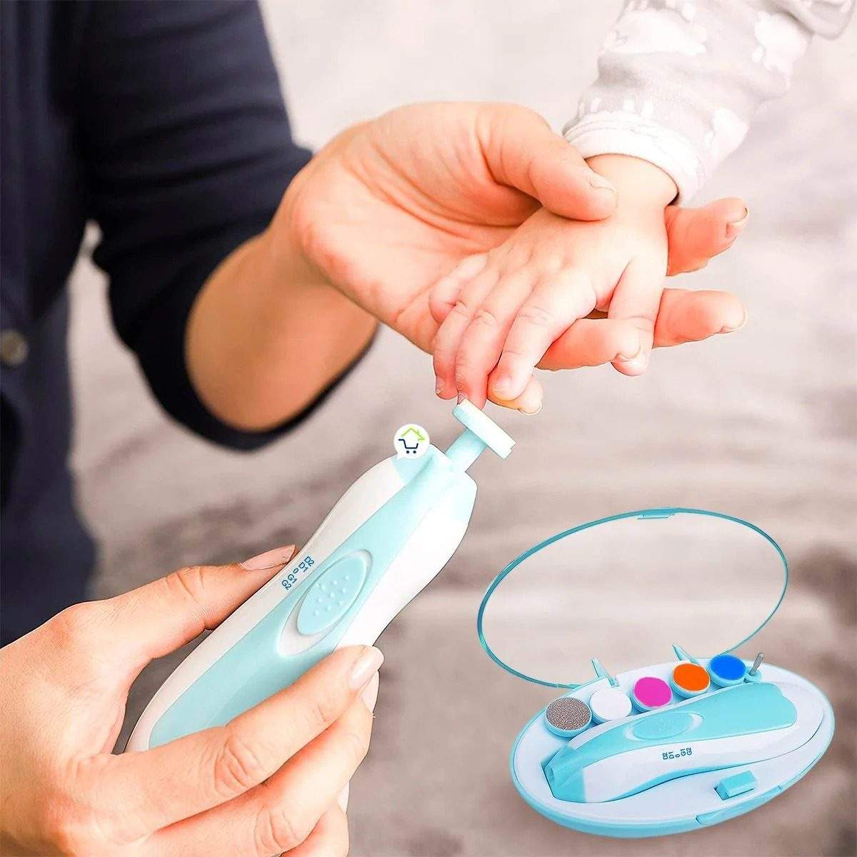 Limador electrico para unas de bebes LIMADOR ELÉCTRICO PARA UÑAS DE BEBES - Imagen 1