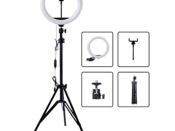 ARO LED LUZ BLANCA CON TRÍPODE