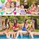 VASO DE NIÑOS CON CAÑITA X4 UNIDADES - Imagen 3