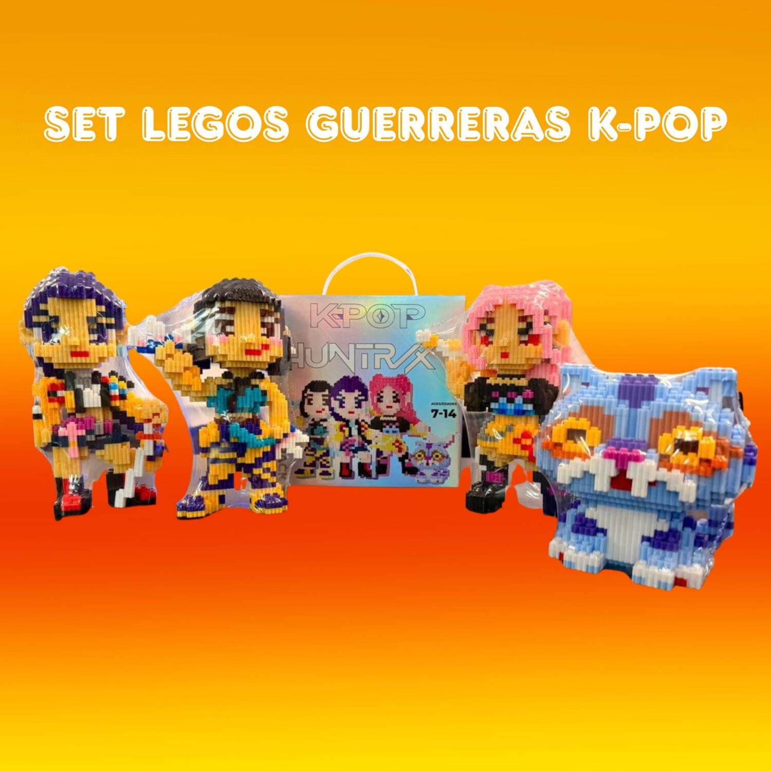 TAMAÑO CATALOGO VIRTUAL (12) SET LEGOS GUERRERAS K-POP - Imagen 1