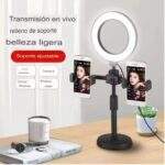 MINI ARO LED CON DOBLE SOPORTE - Imagen 4