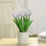 MACETAS CON FLORES TULIPAN DE 25 X 10 CM - Imagen 3