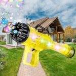 PISTOLA LANZA BURBUJA 21 AGUJEROS - Imagen 2