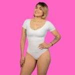 FAJA BODY MANGA CORTA CUELLO V - Imagen 2
