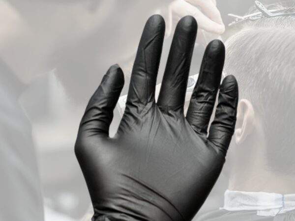 GUANTES DE NITRILO DE BARBERIA