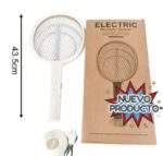 RAQUETA ELECTRICA MATA MOSCA CON BASE - Imagen 5
