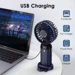 MINI VENTILADOR FLEXIBLE CON PANTALLA DIGITAL