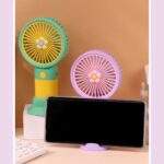 VENTILADOR DE MANO CON SOPORTE - Imagen 4