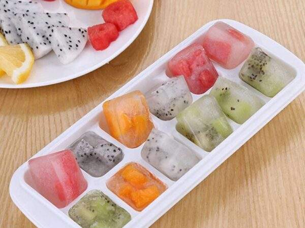 CUBETA DE HIELO CON TAPA X12